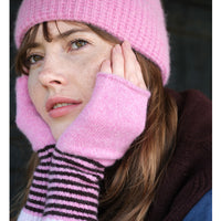 Angora Fingerless Mittens