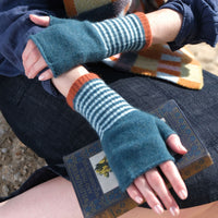 Angora Fingerless Mittens