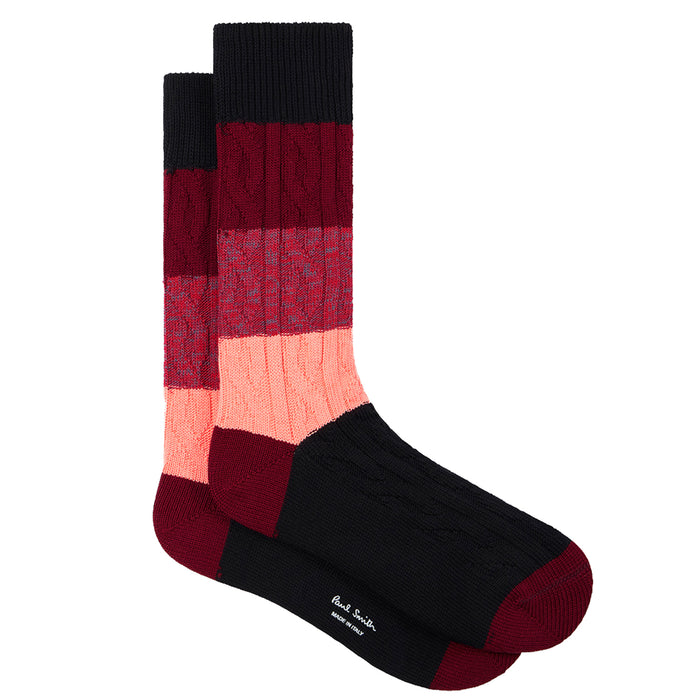 Paul Smith Men's Cable Socks
