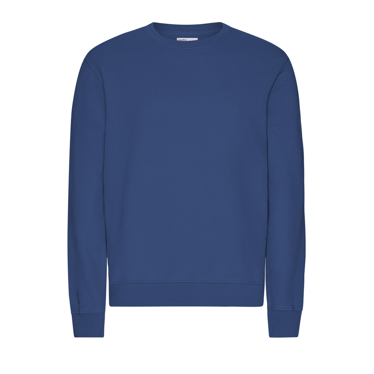 Classic Organic Unisex Crewneck Sweatshirt, Marine Blue