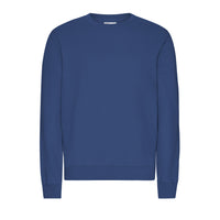 Classic Organic Unisex Crewneck Sweatshirt, Marine Blue