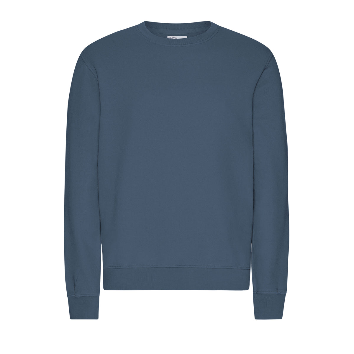 Classic Organic Unisex Crewneck Sweatshirt, Petrol Blue