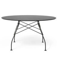 Glossy Stoneware Dining Table