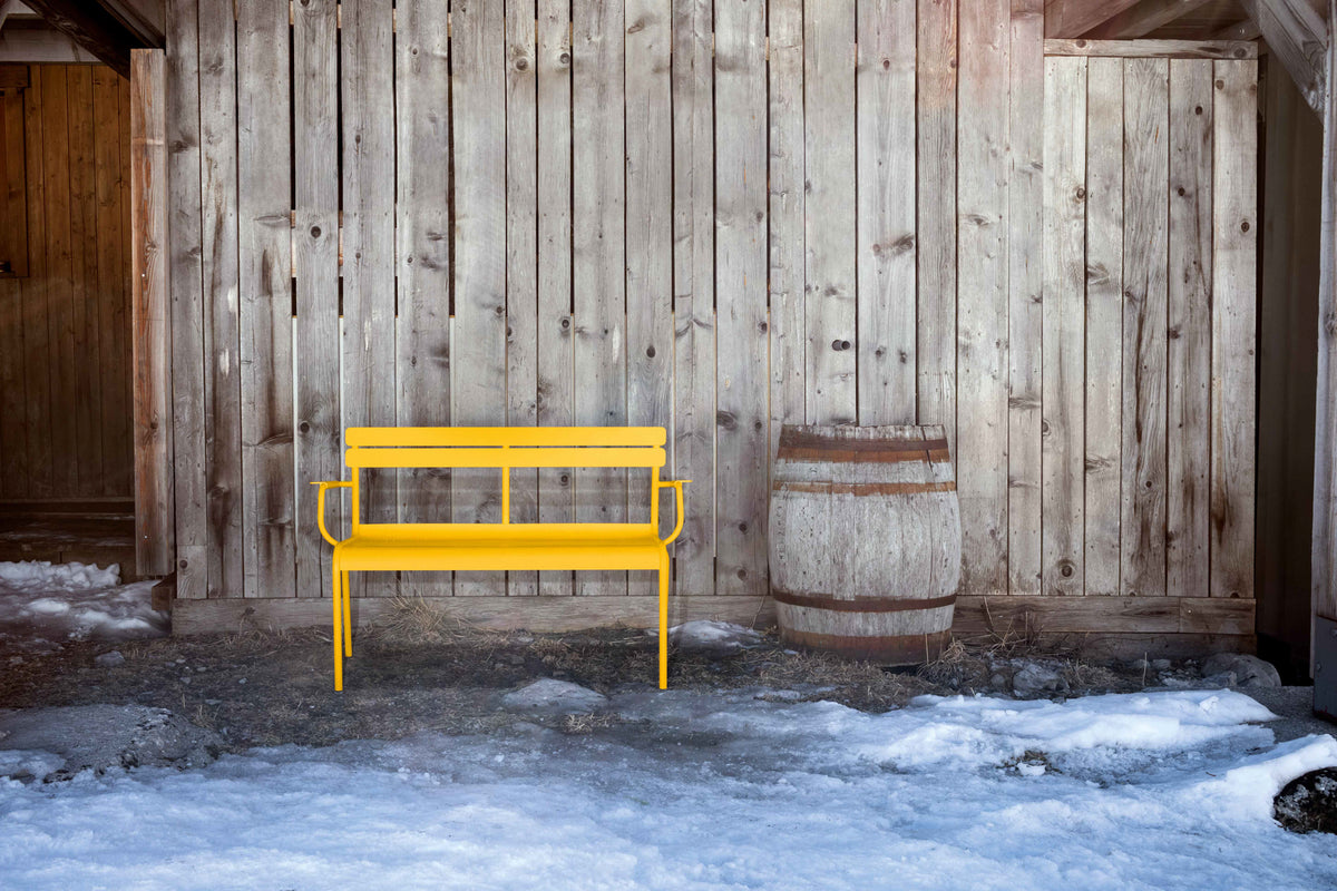 Luxembourg Garden Bench With Armrests (End Of Season Stock)