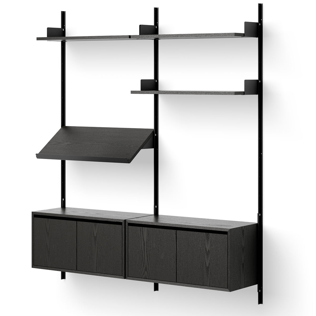 New Works Shelving With Cabinets