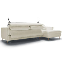 Pixie L-Shaped Sofa Bed, Grade 4