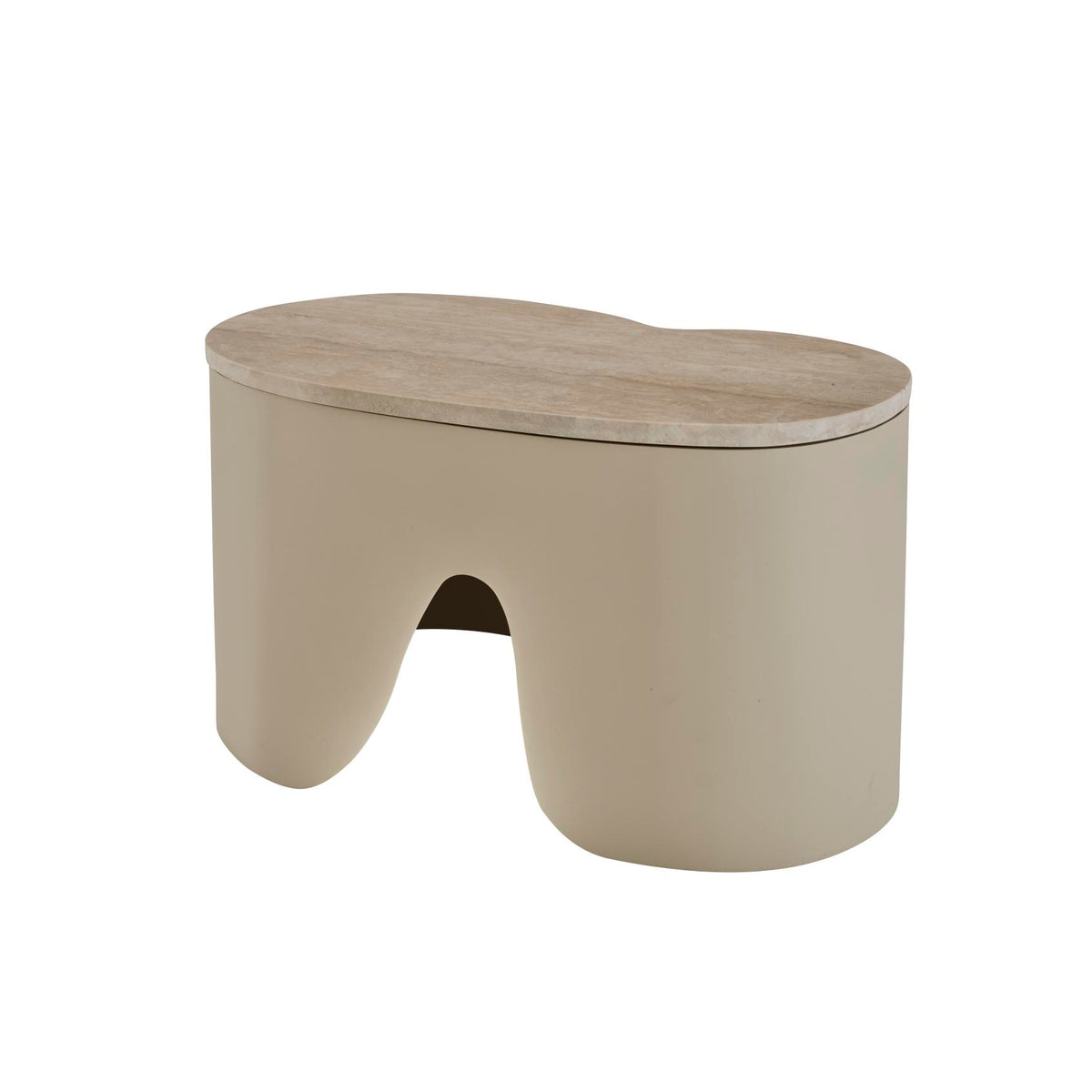 Pukka Low Table, Travertine