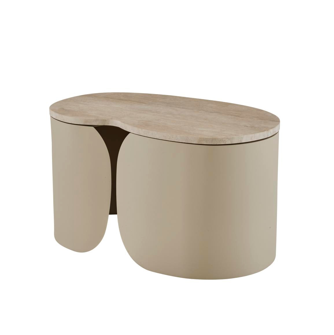 Pukka Low Table, Travertine