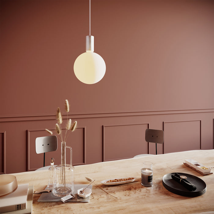 Alumina Single Pendant Light
