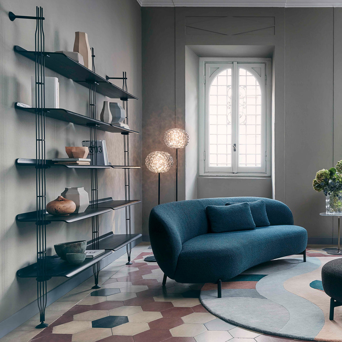 Adam Wood Shelving Unit - Kartell