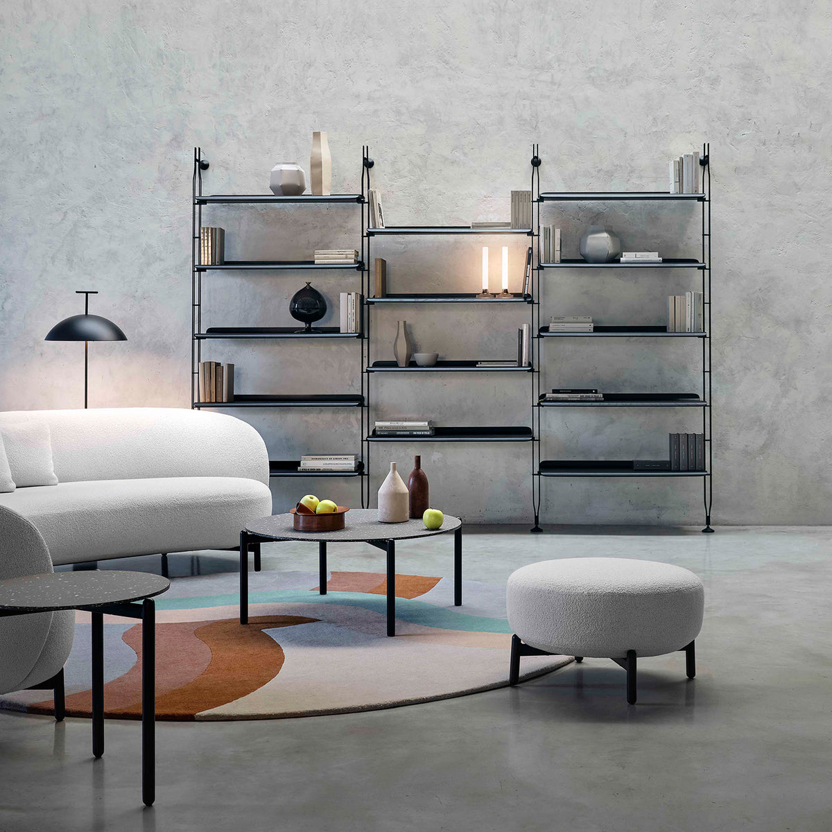 Adam Wood Shelving Unit - Kartell
