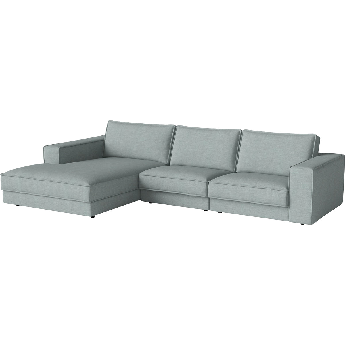 Noora Right Side Corner Sofa, Small Chaise