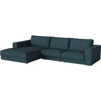 Noora Right Side Corner Sofa, Small Chaise