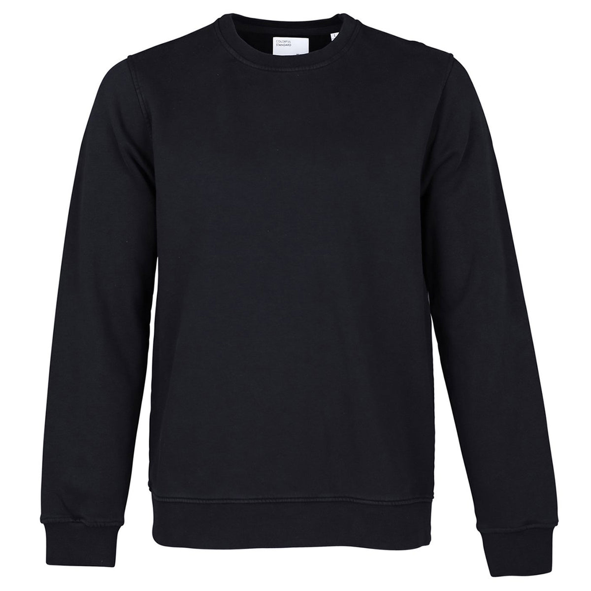 Classic Organic Unisex Sweatshirt, Deep Black - Colorful Standard