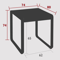 Bellevie Outdoor Dining Table 74 x 80cm