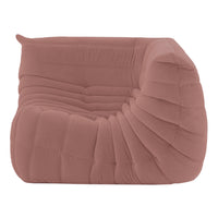Togo Corner Seat, Phlox Fabric