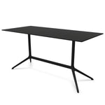 Black lacquered aluminum