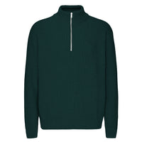 Merino Wool Quarter Zip Jumper
