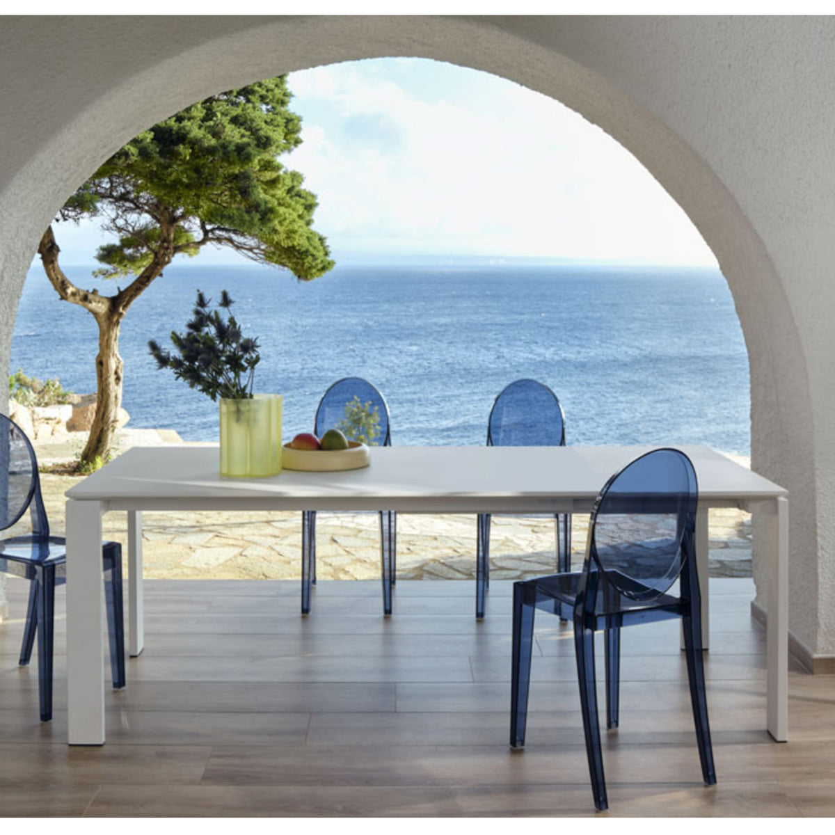 Four Extendable Dining Table