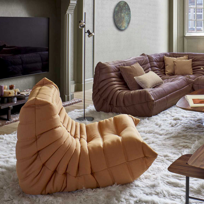 Togo Fireside Chair, Kyoto Leather