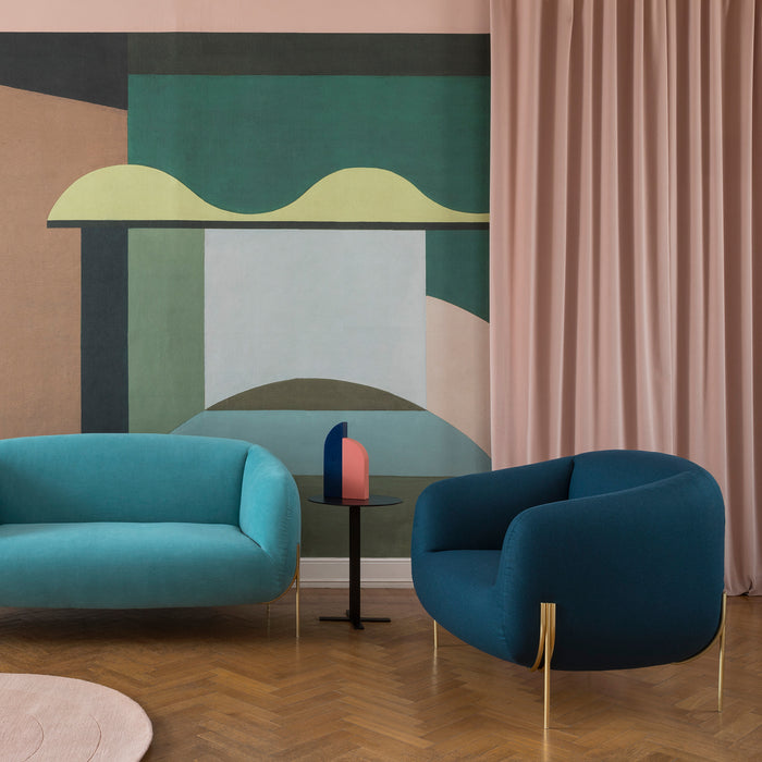 Geo Armchair, Smile Fabric