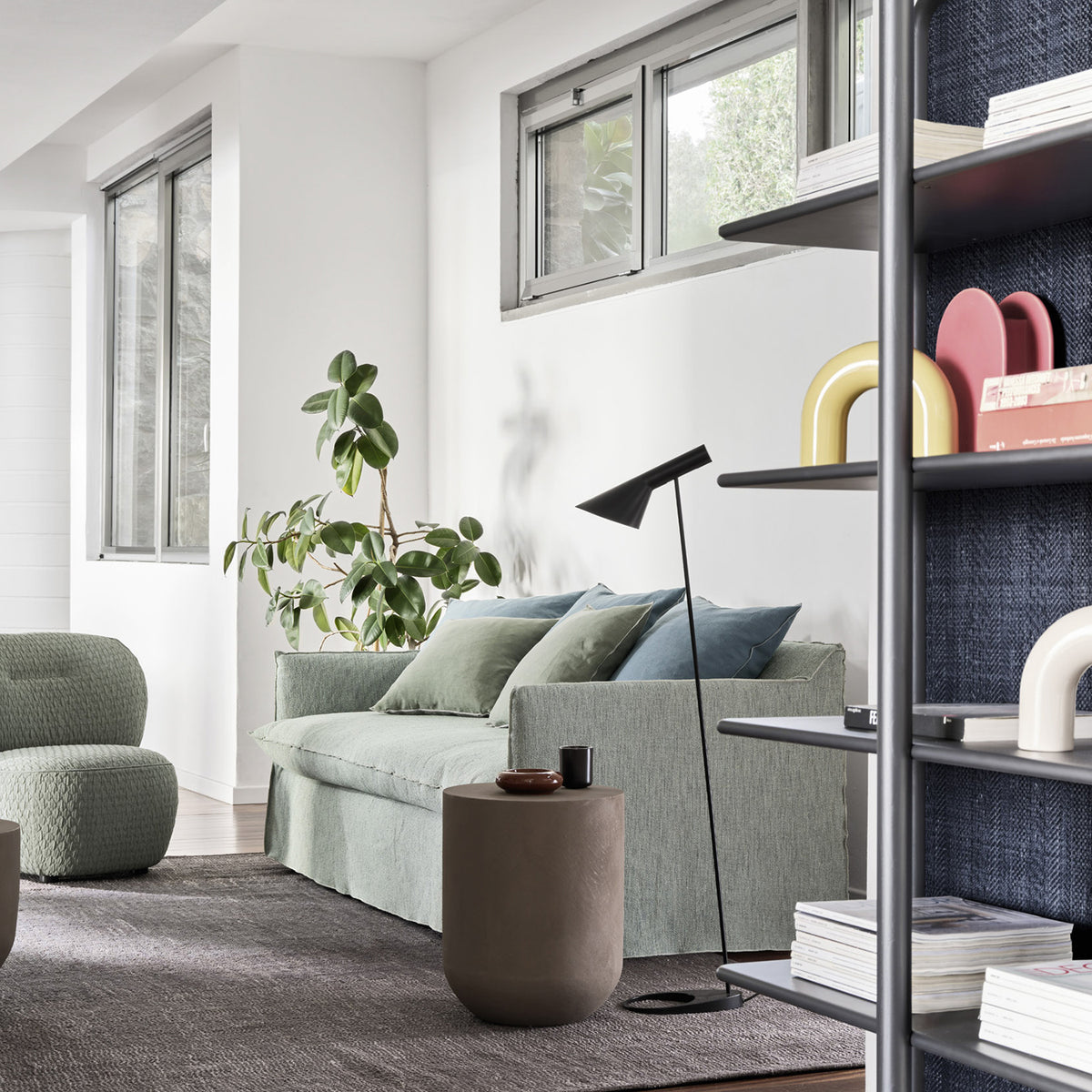 Ghost 3-Seater Sofa, Sand