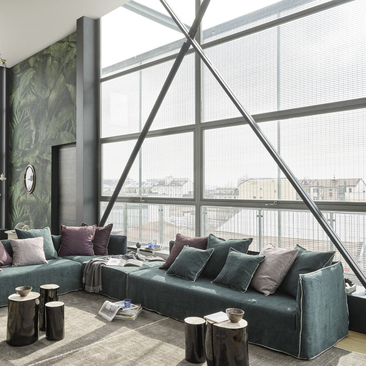 Ghost 3-Seater Sofa, Sand