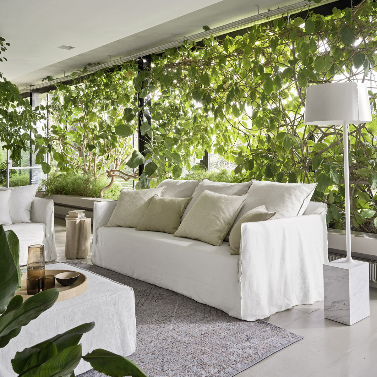 Ghost 3-Seater Sofa, Sand