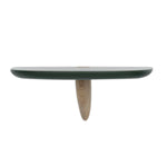 Whitened Solid Oak | Green