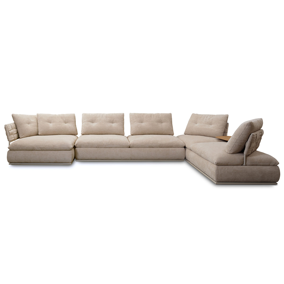 Land Modular Sofa, Quilted Back