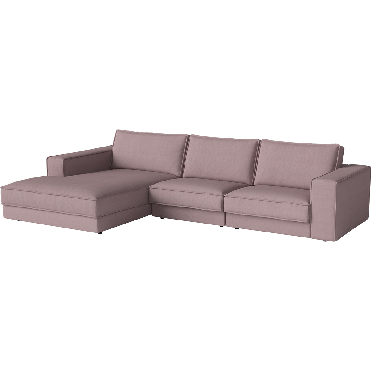Noora Right Side Corner Sofa, Small Chaise