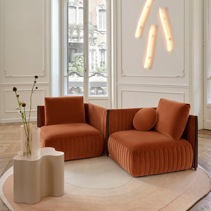 Metis Modular Sofa, Smile Fabric