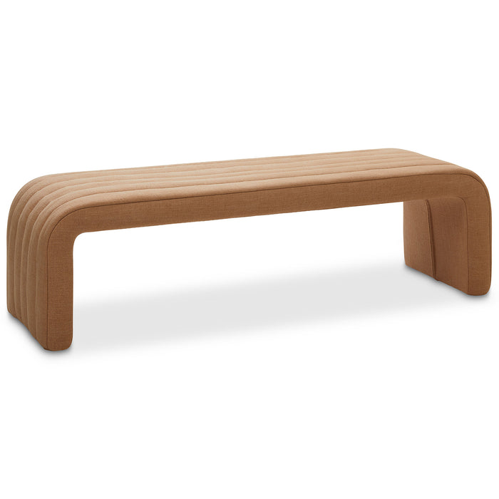 Metis Upholstered Bench, Creta Fabric