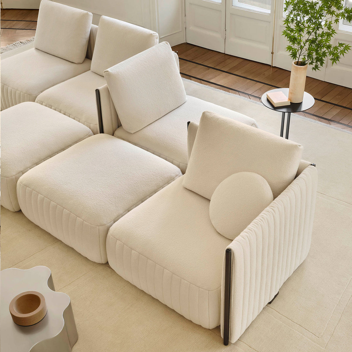 Metis Modular Sofa, Creta Fabric