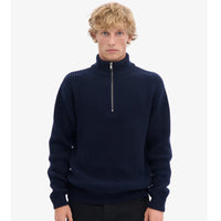 Merino Wool Quarter Zip Jumper