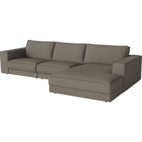 Noora Left Side Corner Sofa, Small Chaise