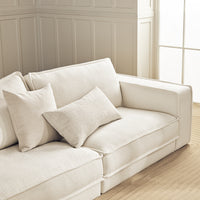 Noora Left Side Corner Sofa, Small Chaise