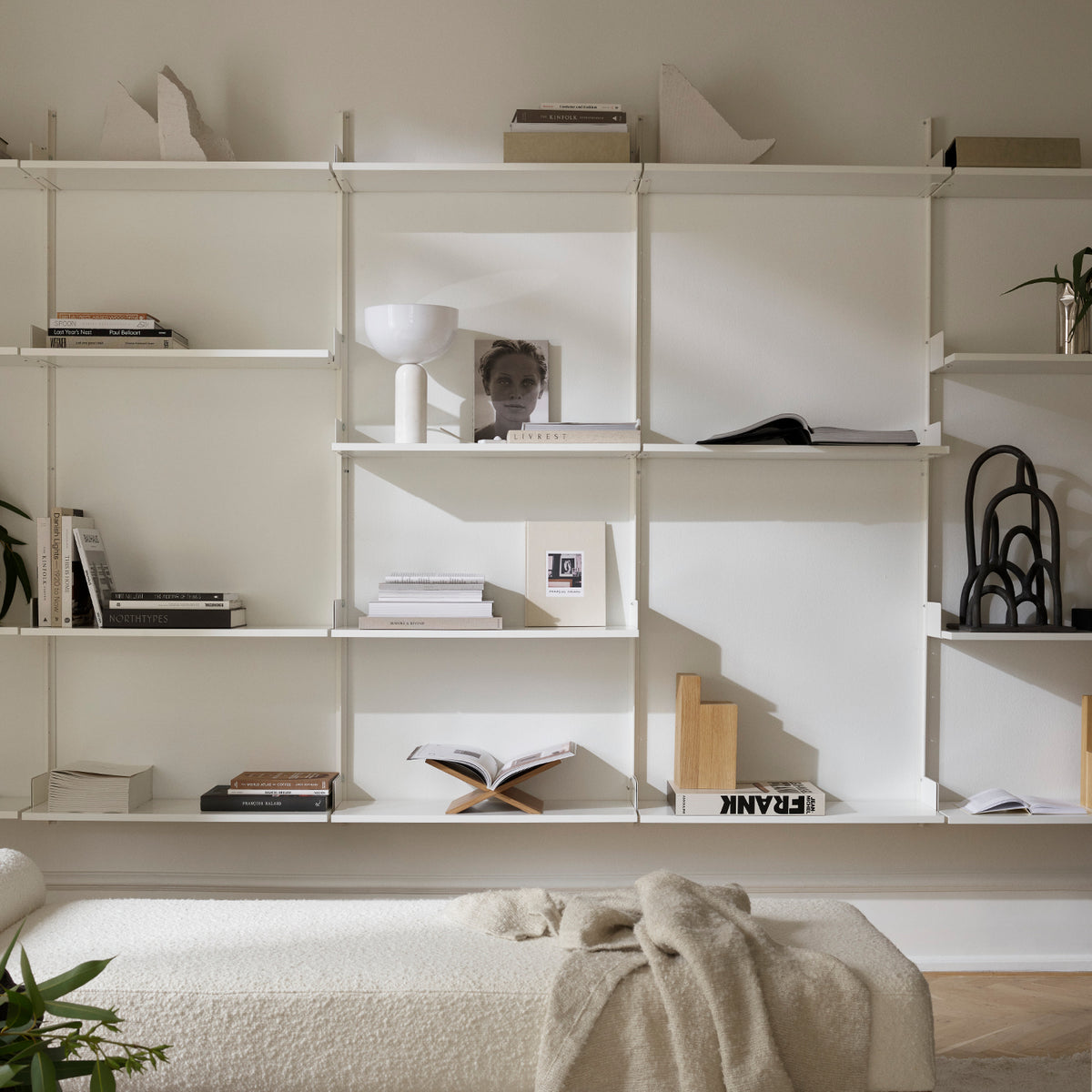 New Works Library Shelf