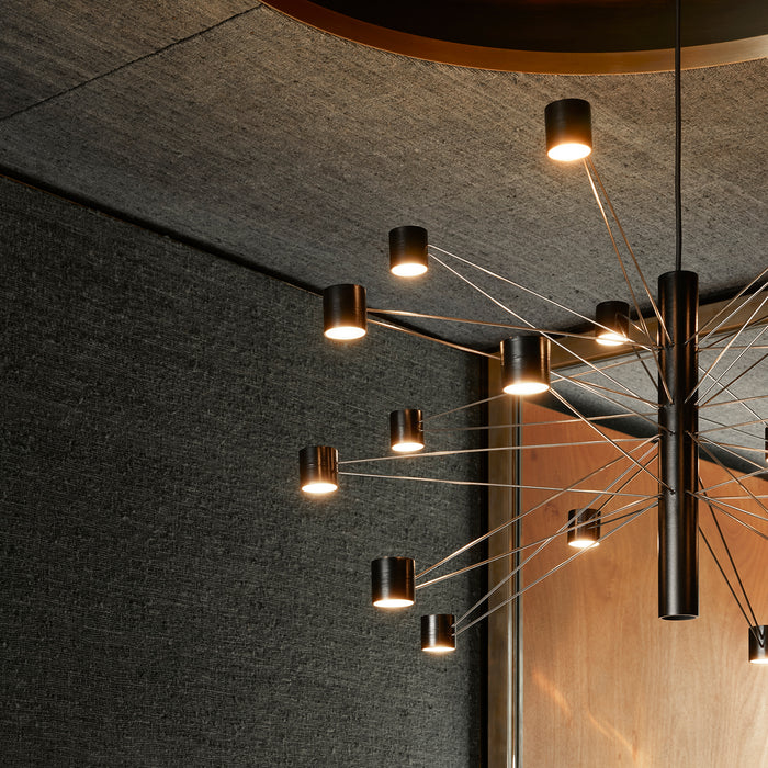 Polar Suspension Light, Black