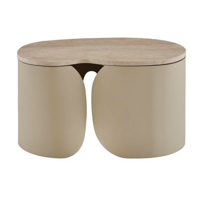 Pukka Low Table, Travertine
