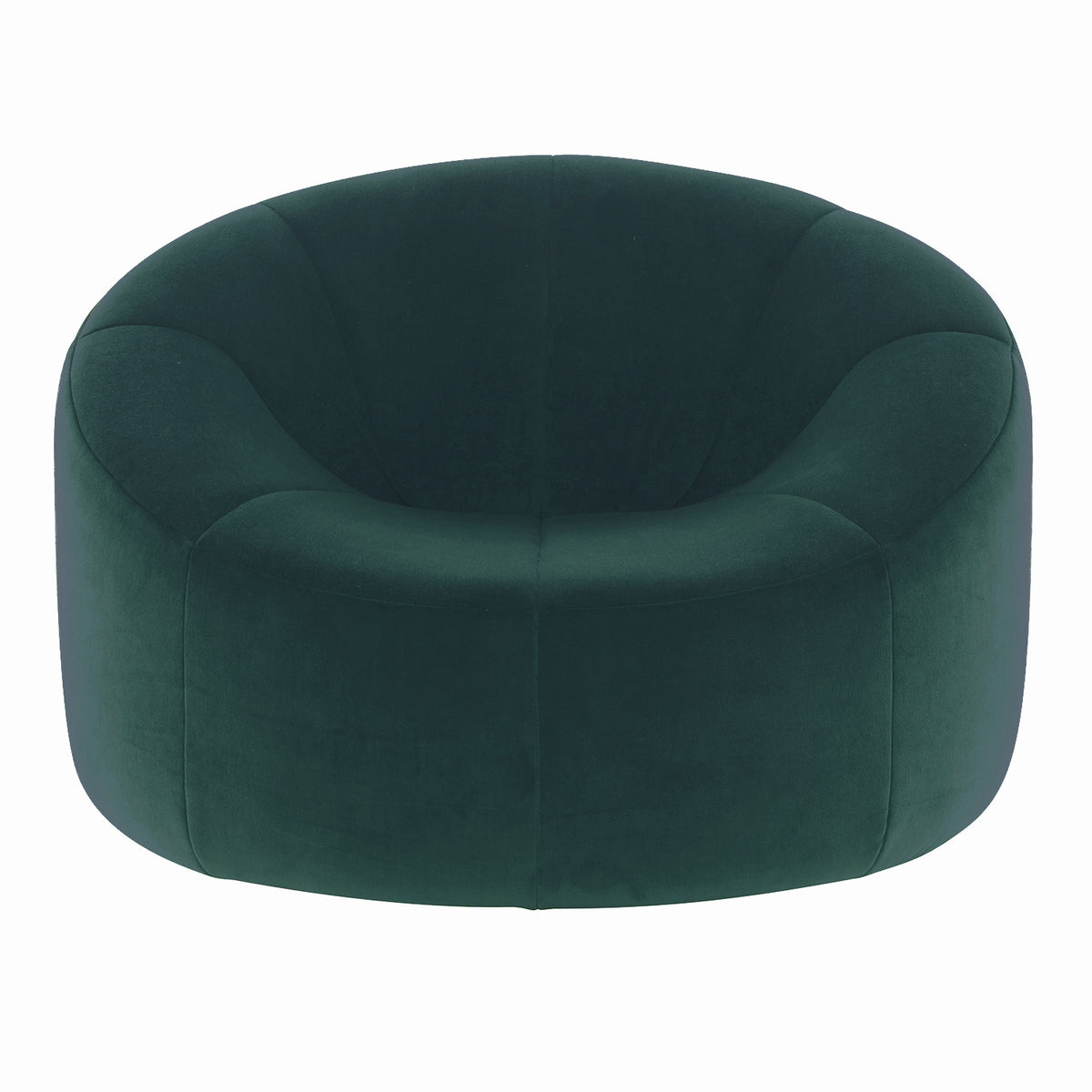 Pumpkin Armchair, Gentle Velvet