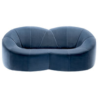 Pumpkin Small Sofa, Gentle Velvet