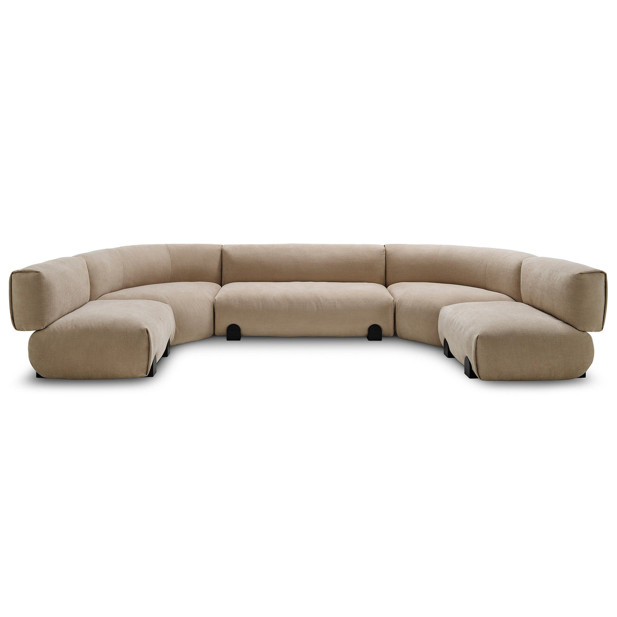 Simposio Sectional Sofa, Creta Fabric