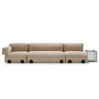 Simposio Sectional Sofa, Creta Fabric