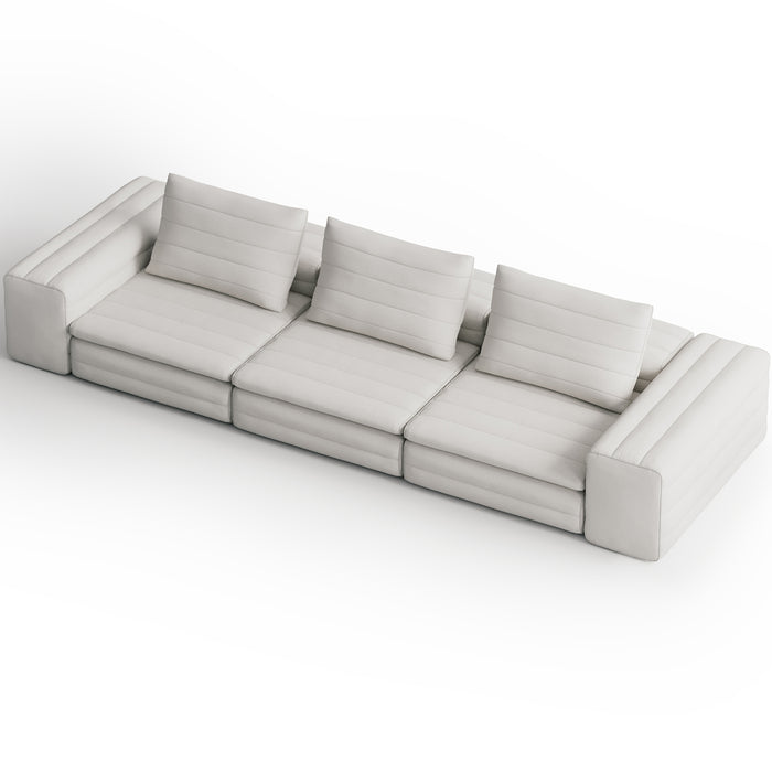 Samet Low Modular Sofa, Cat C