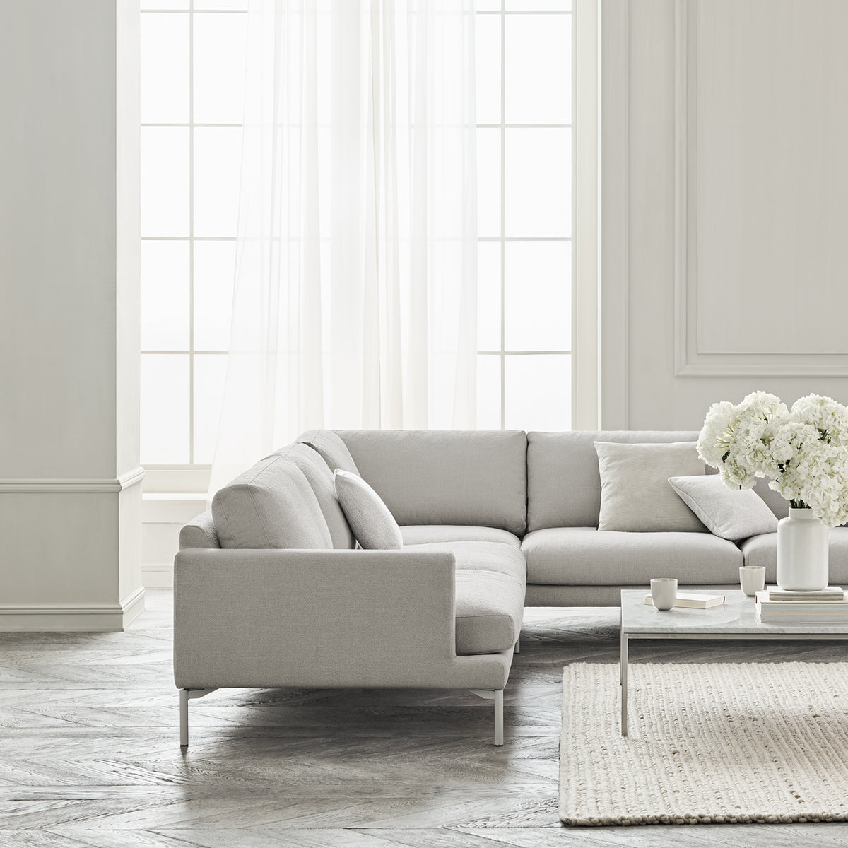 Veneda 3.5 Seater Sofa With Chaise