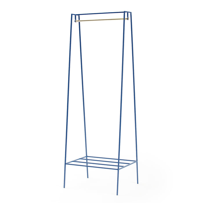 A' Clothes Rail - Brass Pole - AndNew