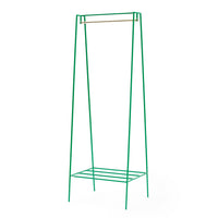 A' Clothes Rail - Brass Pole - AndNew