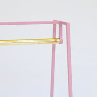 A' Clothes Rail - Brass Pole - AndNew