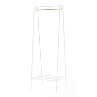 A' Clothes Rail - Brass Pole - AndNew